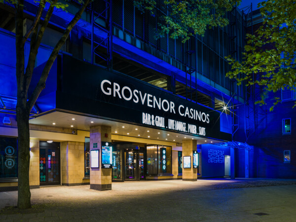 A9345737 
 Grosvenor Casino - Nottingham
Copyright - Richard Southall 
 Keywords: Grosvenor, Casino, Nottingham, gambling, roulette, cards, poker, gaming, bar, UK, maid, marian, way, NG1, Copyright, Richard, Southall, emphasis, photography, photographer