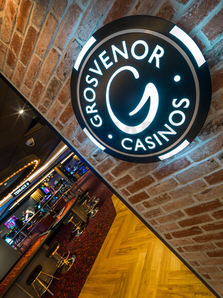 A9345893 
 Grosvenor Casino - Nottingham
Copyright - Richard Southall 
 Keywords: Grosvenor, Casino, Nottingham, gambling, roulette, cards, poker, gaming, bar, UK, maid, marian, way, NG1, Copyright, Richard, Southall, emphasis, photography, photographer